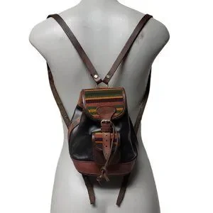 Inca Sun | Bags | Inca Sun Leather Mini Backpack | Poshmark display picture 1
